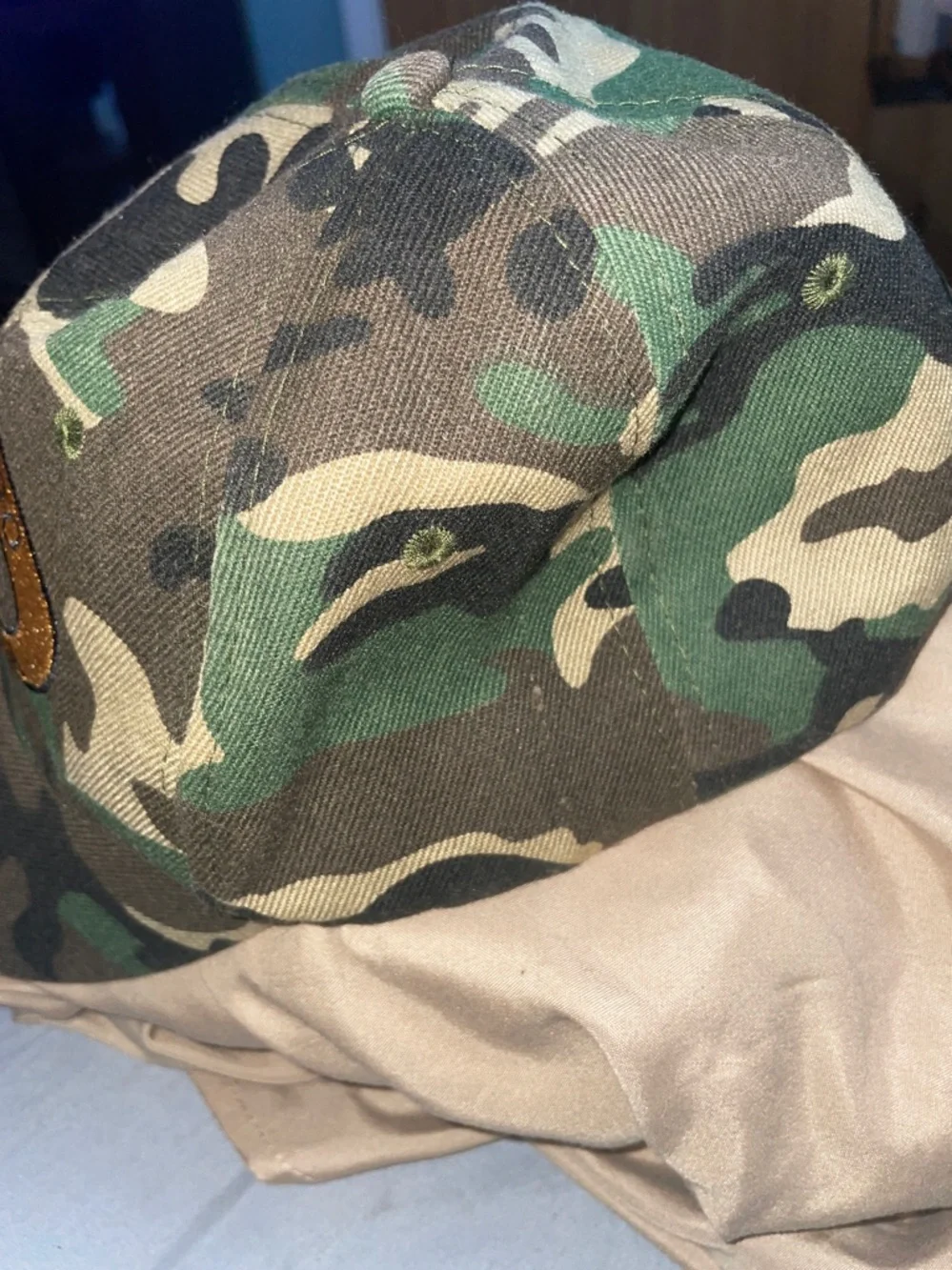 San Diego Camouflage Kids Baseball Cap - Green Camo